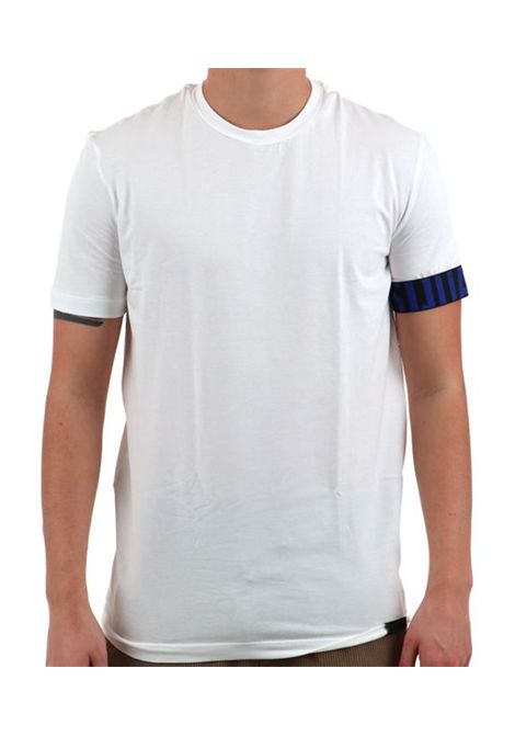 T-shirt Dsquared2 Underwear D9M3S5770 131 bianca blu DSQUARED2 UNDERWEAR | T-shirt | D9M3S5770131